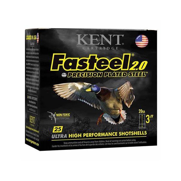 Kent Fasteel 2.0 Haglpatron 20/76 28gr. - Haglstr. 5