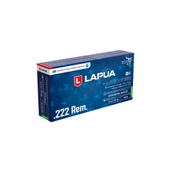 Lapua Naturalis *Blyfri* .222 Rem. - 3,2 g / 50 gr - ske  20 stk