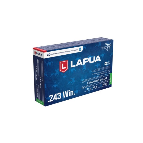 Lapua .243w Naturalis 5.8 g / (90 Grain)