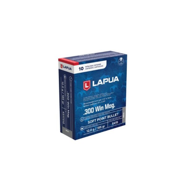 Lapua Mega 300 Win. Mag.  - 12,0gram - 185grain