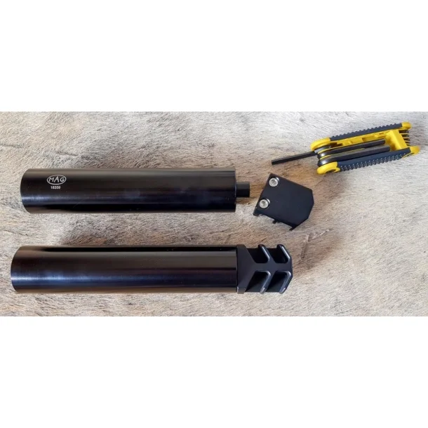 MAG Gen2 Lyddmper med mundingsbremse - Max. Caliber .375