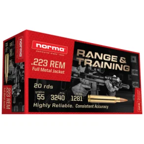 Norma Range & Training | .223Rem | 3,6g/55gr | 100stk.