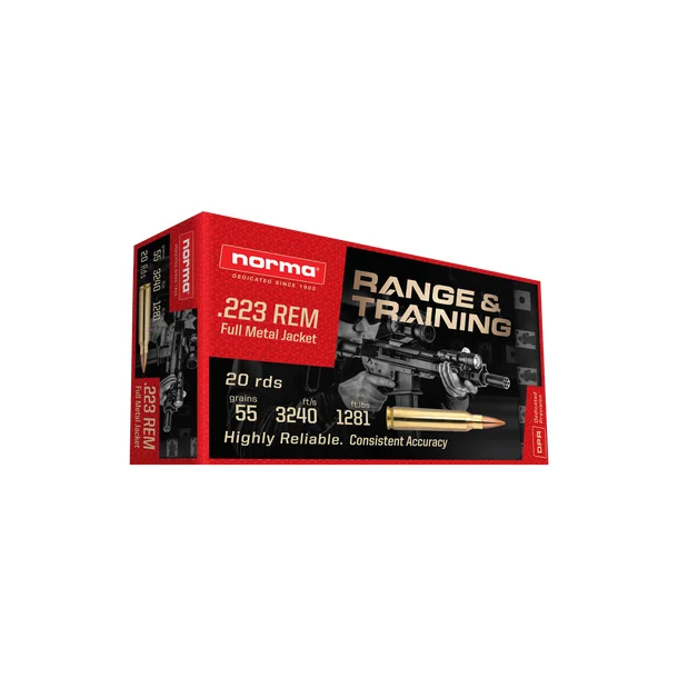 Norma Range &amp; Training | .223Rem | 3,6g/55gr | 100stk.