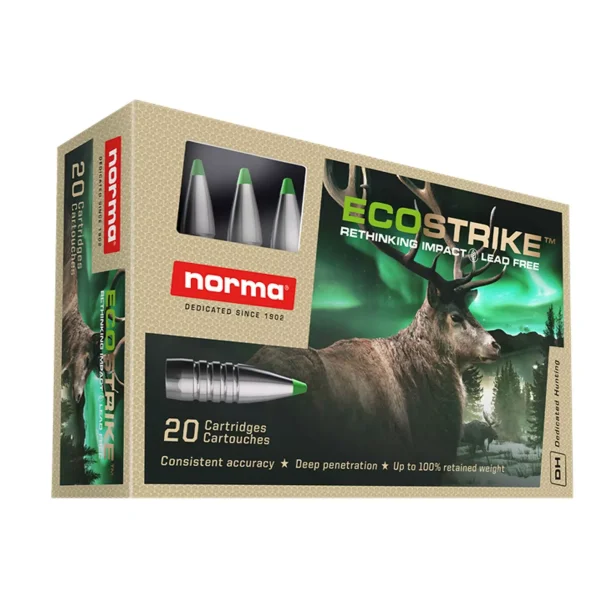 Norma EcoStrike 7x65R - 9,1 gram - 140 grain - Blyfri 