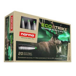 Norma Ecostrike 6.5x55 SE - 7.8gram - 120 Grain - Blyfri