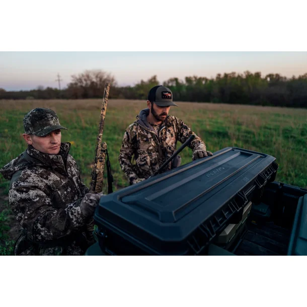 Plano All-Weather Riffelkuffert m plukskum og hjul | 136cm