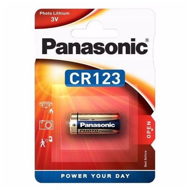 Cr123A 3V Batteri