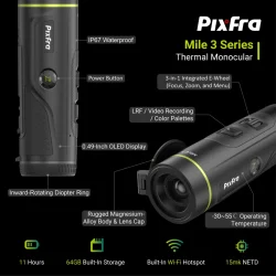 Pixfra Mile 3 Termisk Spotter | 640x512 | 25mm