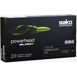 SAKO Powerhead Blade 9,3x62 - 14,9gram - 230grain - Blyfri