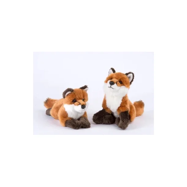 Nature de Brenne Plysdyr | R�veunge - Siddende | 28cm | R�dbrun 