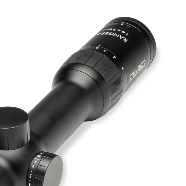 Steiner Ranger 6 sigtekikkert 30 mm 1-6x24, belyst sigte - 4A-I