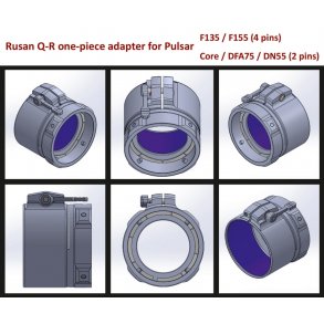RUSAN Q-R Adapter t/ Pulsar Core