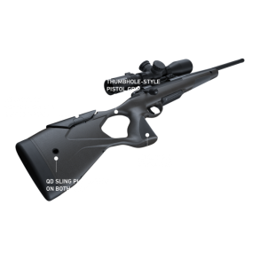 SAKO S20 Hunter bagskfte sort