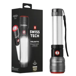 SWISSTECH Vielseitig h�ndlygte med floodlight | 1200 Lumen