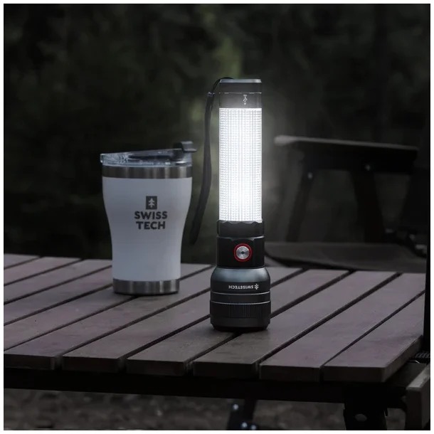 SWISSTECH Vielseitig h�ndlygte med floodlight | 1200 Lumen