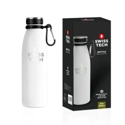 SwissTech Flaske | Hvid | 500ml 