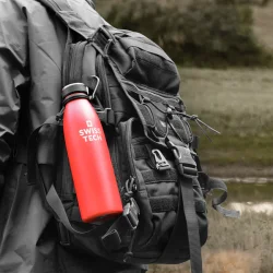 SwissTech Flaske | R�d | 500ml 