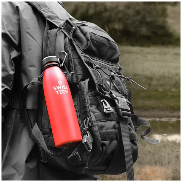 SwissTech Flaske | R�d | 500ml 