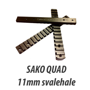 SAKO Quad Picatinny Rail i kvalitetsstl