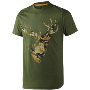 Seeland T-shirt Camo Stag