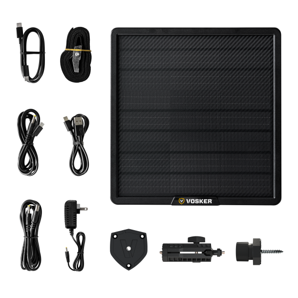 Vosker Solar Power Bank V-PWRB | 15000 mAh