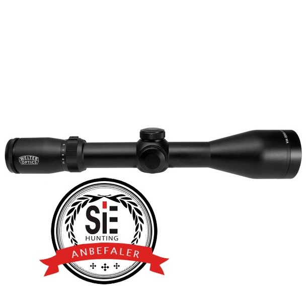 Welter Optics WA Model 1-6x24, 1,5-6x42, 2,5-10x50, 3-12x56 med belyst sigte