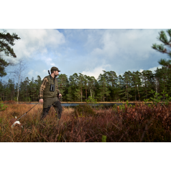 Hrkila Driven Hunt HWS leather bukser Willow green/Shadow 