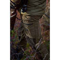 Hrkila Driven Hunt HWS leather bukser Willow green/Shadow 