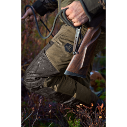 Hrkila Driven Hunt HWS leather bukser Willow green/Shadow 