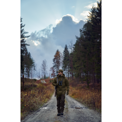 Hrkila Driven Hunt HWS leather bukser Willow green/Shadow 