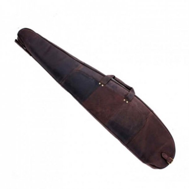 Canard Luxus Riffel-etui i l�der m/ pelsfor