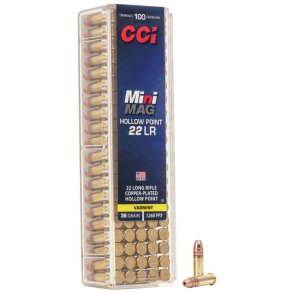CCI Mini Mag HP .22 LR - 36 gr - ske  100 stk