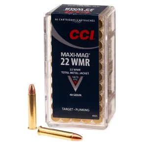 CCI Maxi Mag 22 WMR 40Grain/1875fps - 50stk