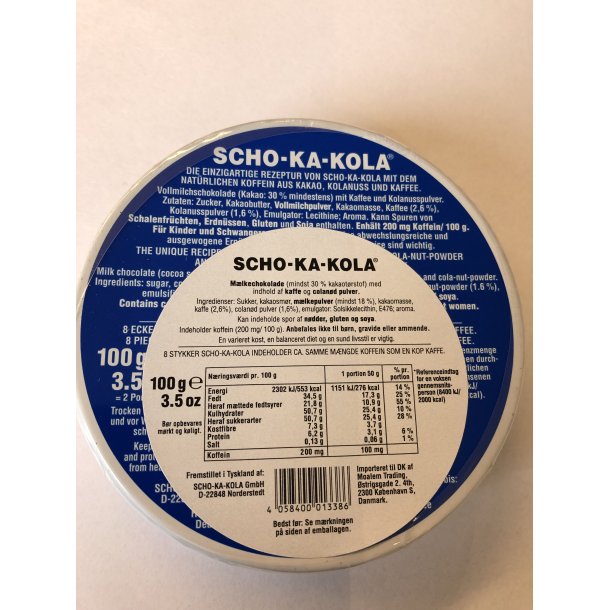 Scho-Ka-Kola Lys Chokolade