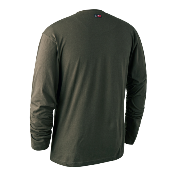 Deerhunter Logo T-Shirt med lange rmer