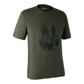 Deerhunter T-shirt med Skjold