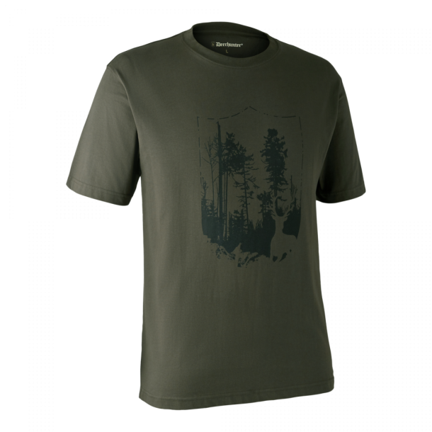 Deerhunter T-shirt med Skjold