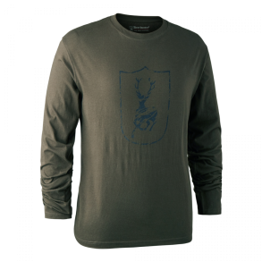 Deerhunter Logo T-shirt med lange rmer
