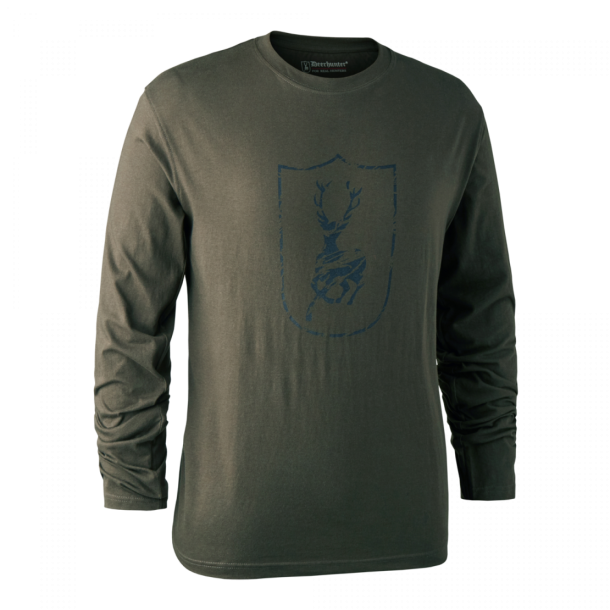 Deerhunter Logo T-shirt med lange rmer
