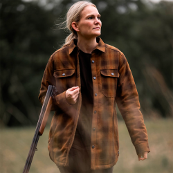 Northern Hunting Estrid Dame Skovmandsskjorte Brown