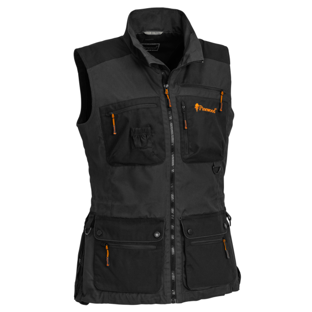 Dog Sport Damevest i Anthracite/sort - Str. L