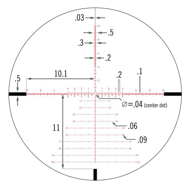 Strike Eagle 3-18x44 FFP MRAD