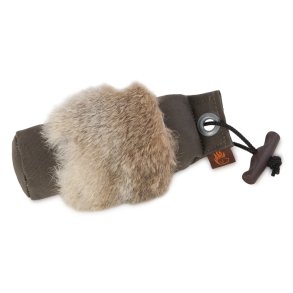 Firedog 250gr. Dummy Khaki m/ Kaninskind