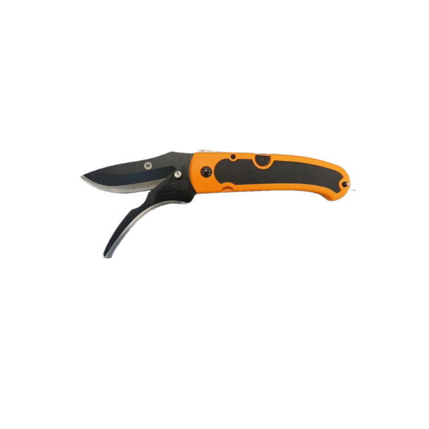 Alces Edge 2-i-1 Jagtkniv m/ bugbner