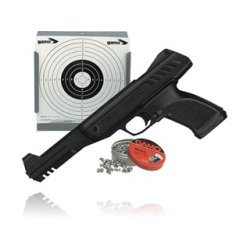 Gamo P-900 Luftpistol inkl. skydekasse, skiver og hagl