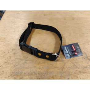 BLF Halsbnd Webbing - 25mm x 60cm - Sort