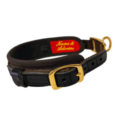 Niggeloh halsbnd DeLuxe XS / 30-40 cm|Brun