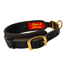 Niggeloh halsbnd DeLuxe XS / 30-40 cm|Brun