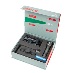 Hunter Pilot Green LED Lygtest m/ genopladelig batteri 