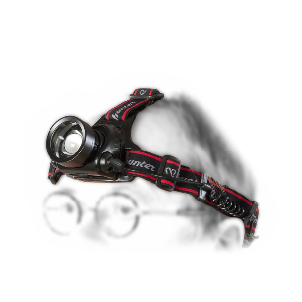 Hunter LED Pandelampe m/ genopladelige batterier - 1200lm